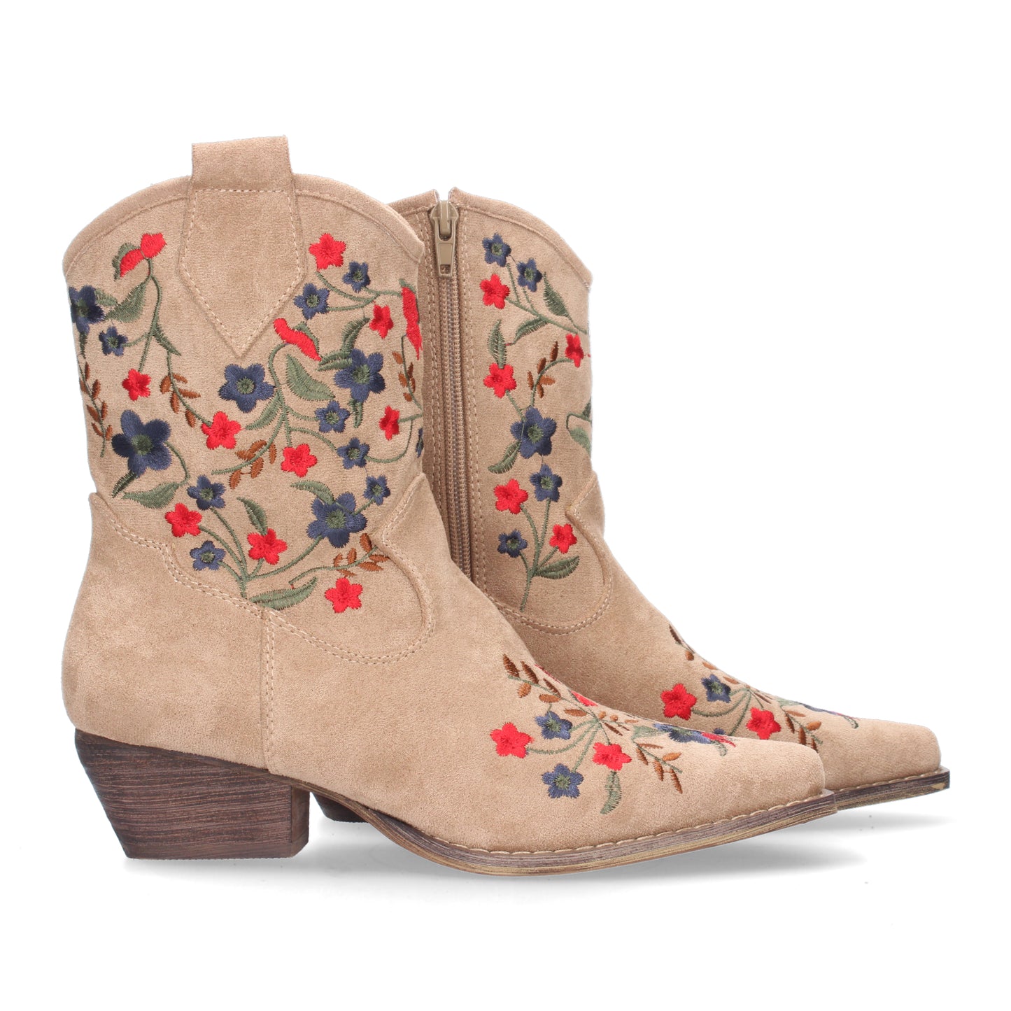 Botin de tacon como para mujer con estam