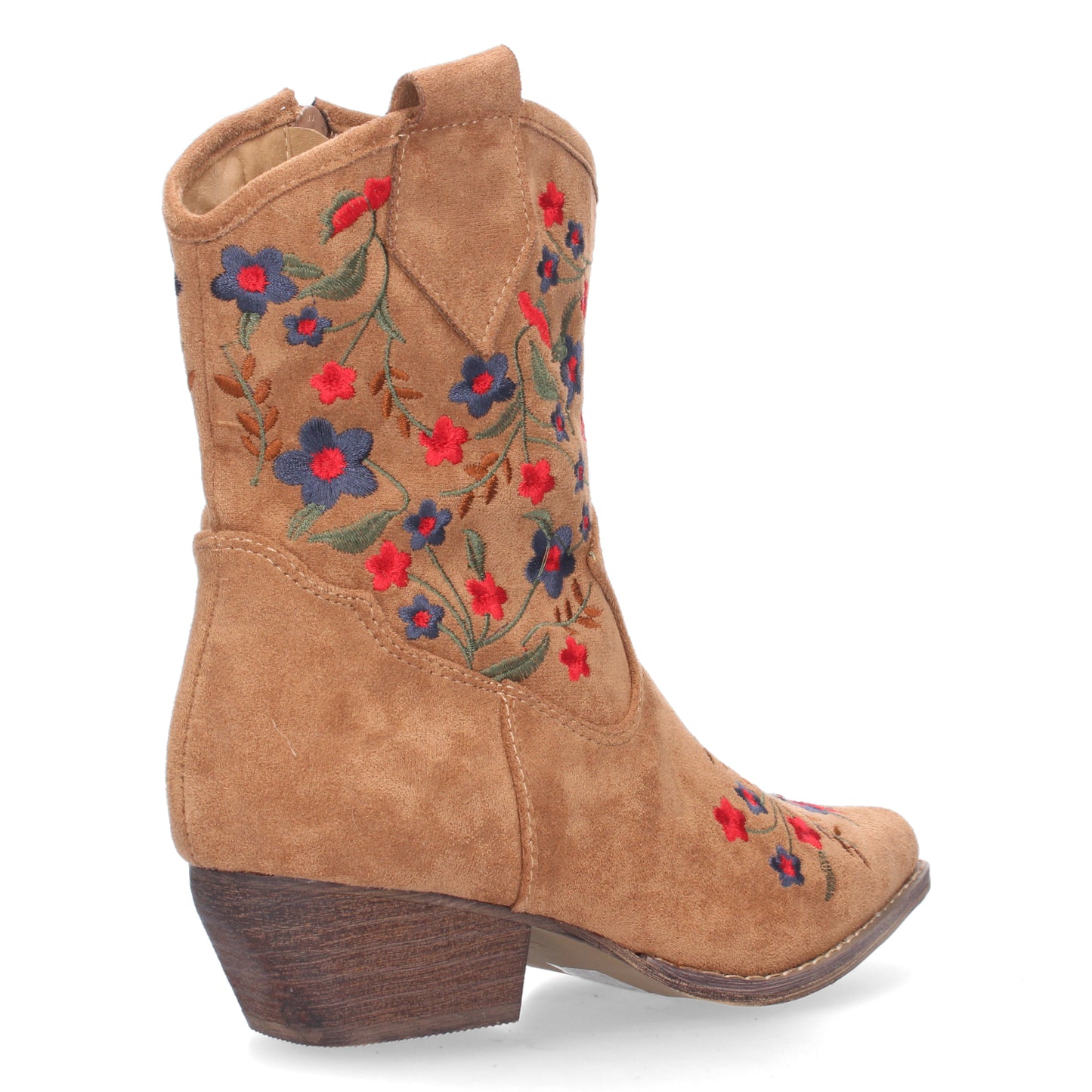 Botin de tacon comodo para mujer con est