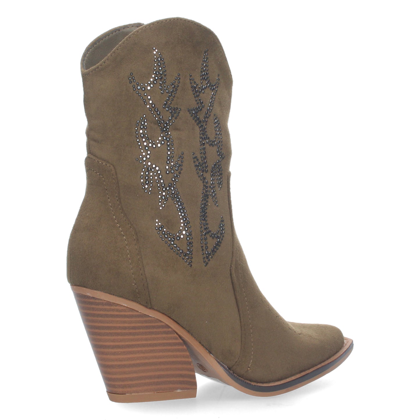 Botin campero con diseño de piedras bril