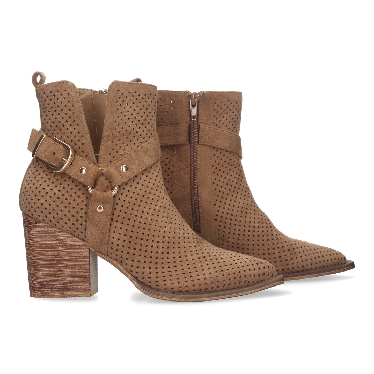 Botines de Mujer con Tacón Campero Elega