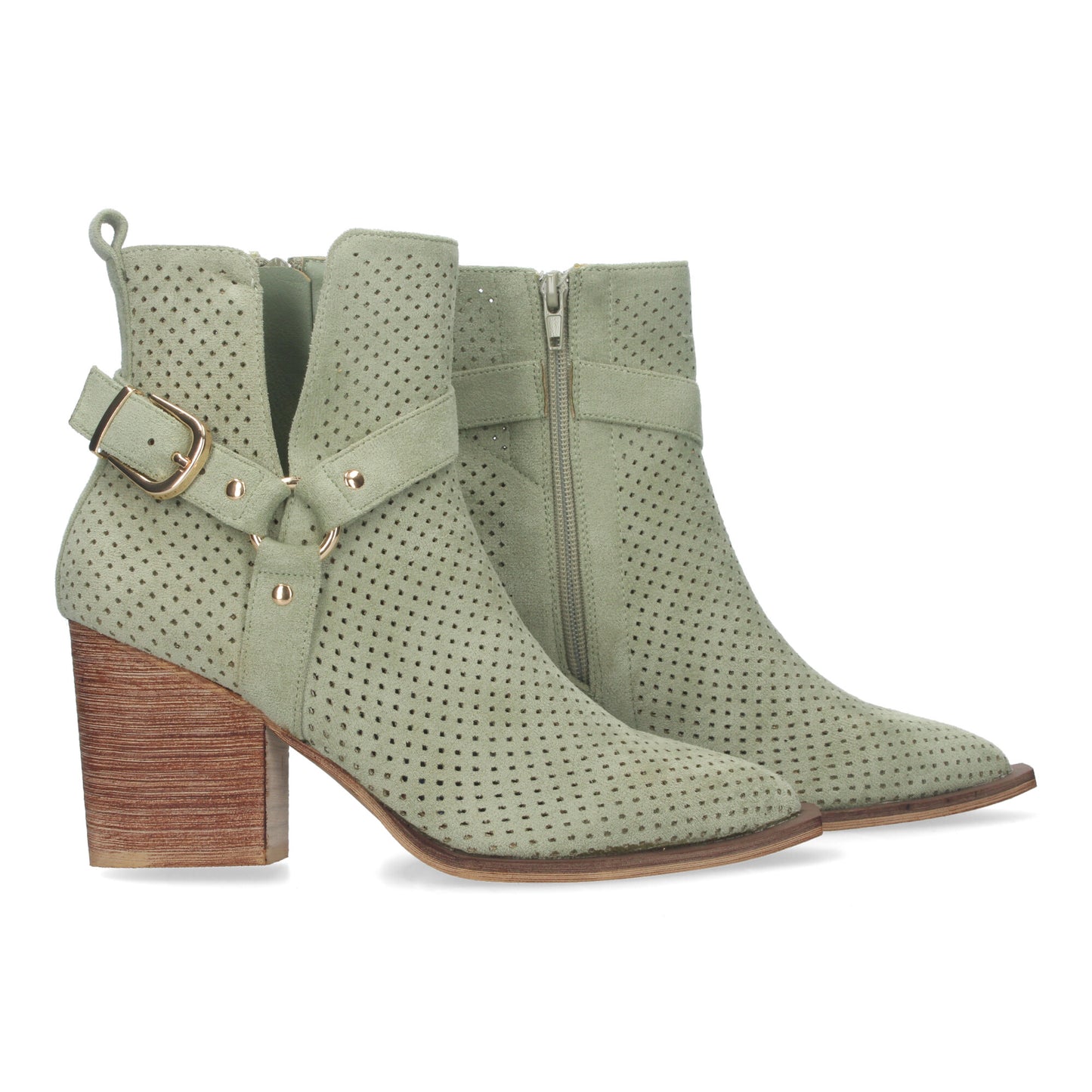 Botines de Mujer con Tacón Campero Elega