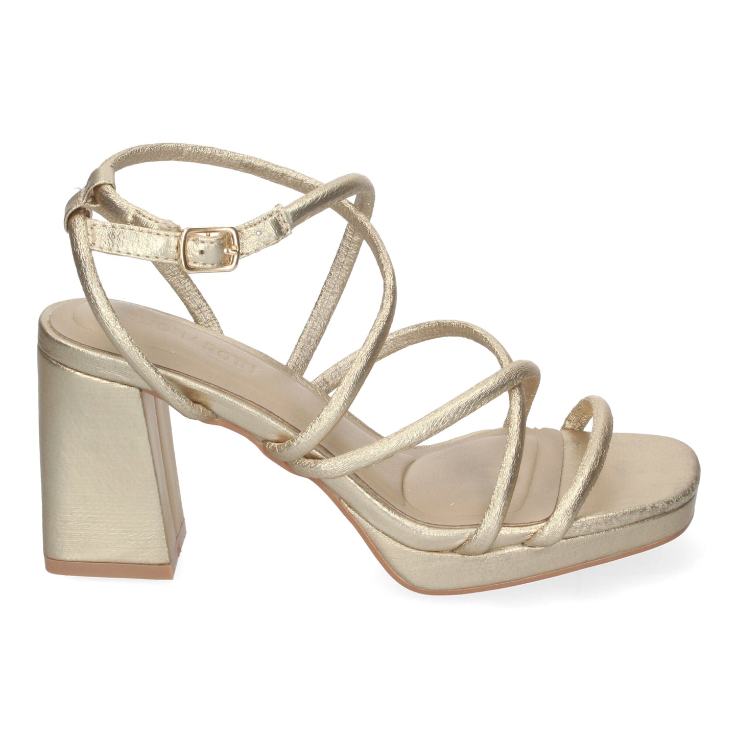 Sandalia de Tacon para Mujer  Comoda  con Tiras en