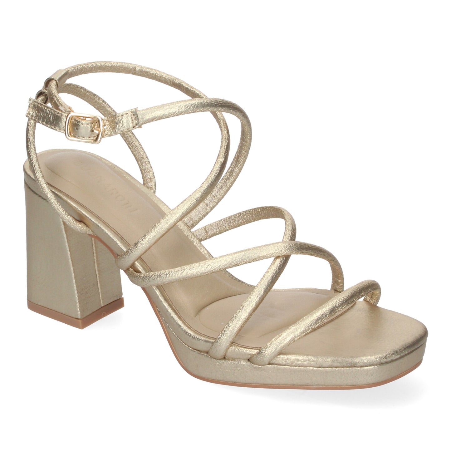 Sandalia de Tacon para Mujer  Comoda  con Tiras en