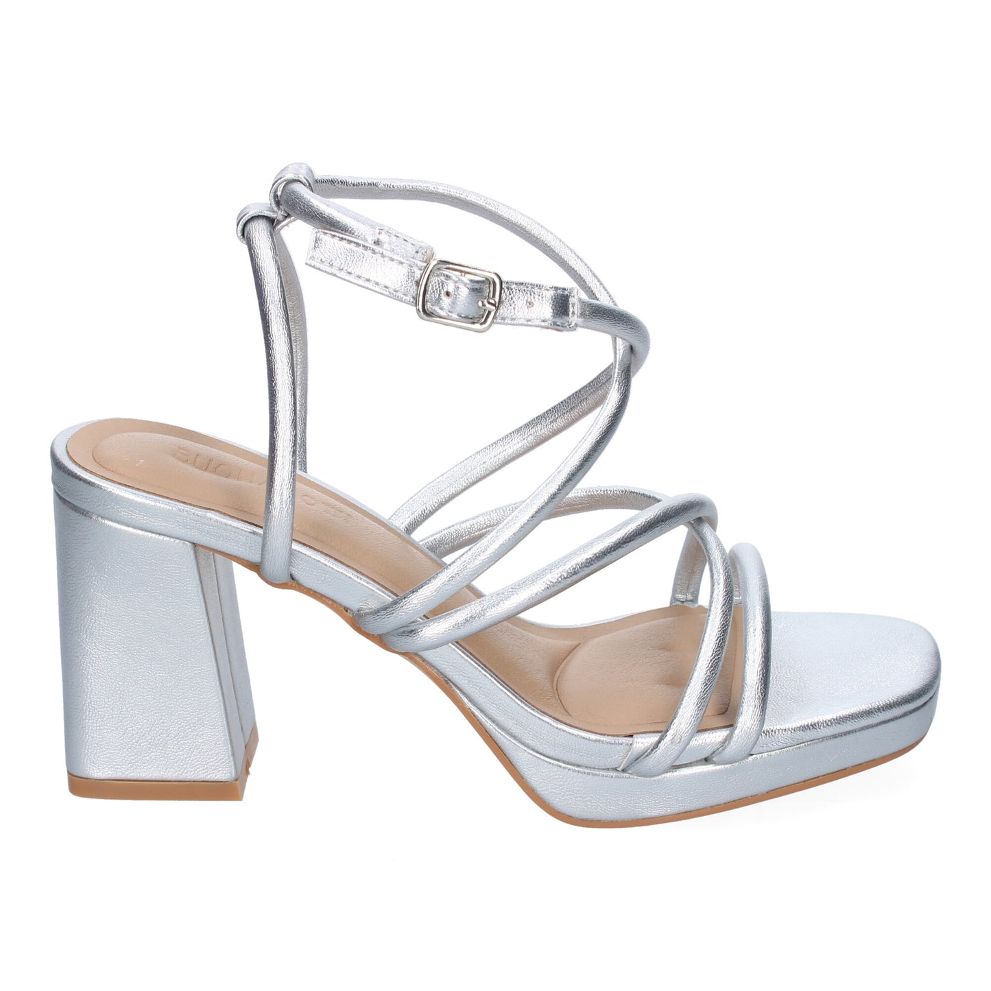 Sandalia de Tacon para Mujer  Comoda  con Tiras en