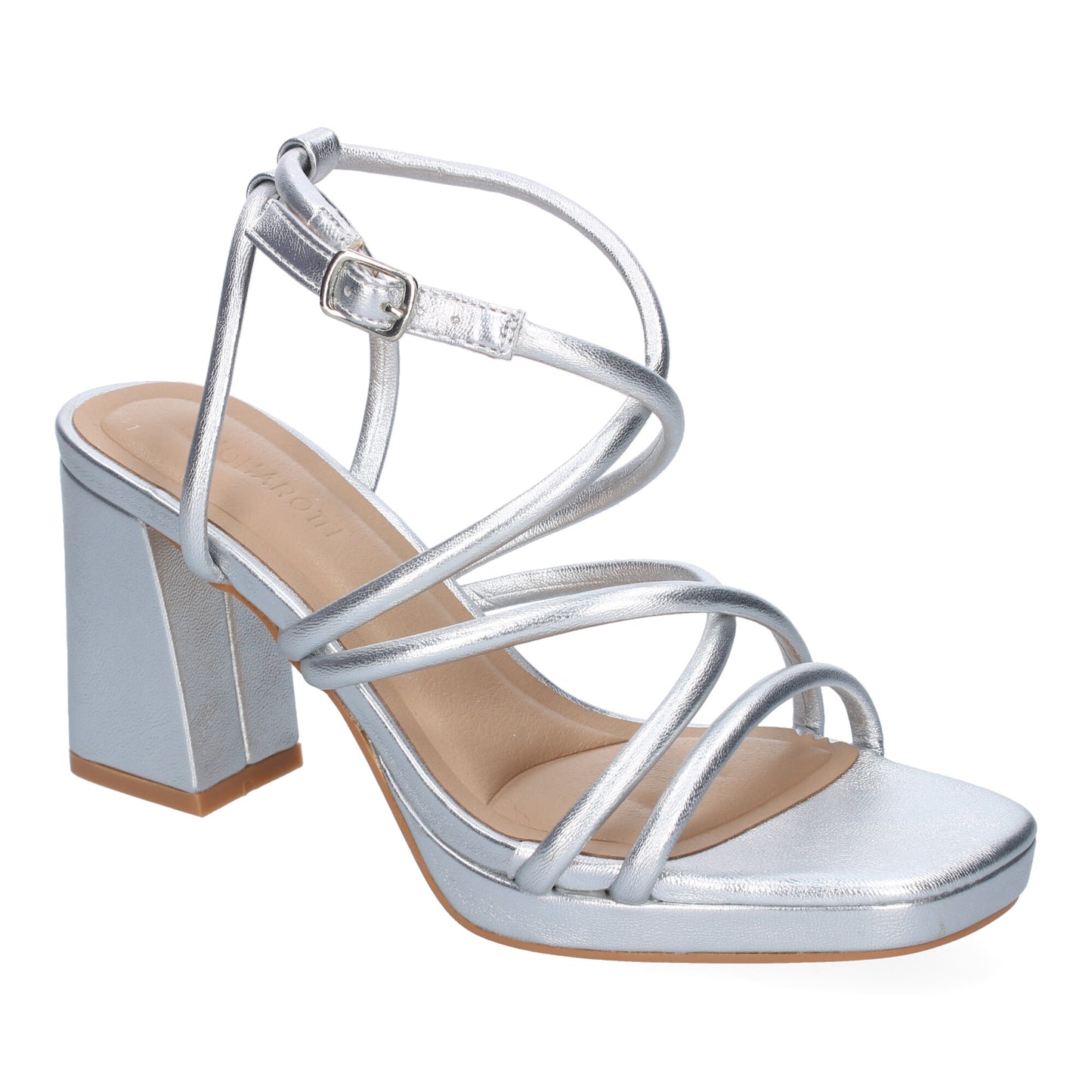 Sandalia de Tacon para Mujer  Comoda  con Tiras en