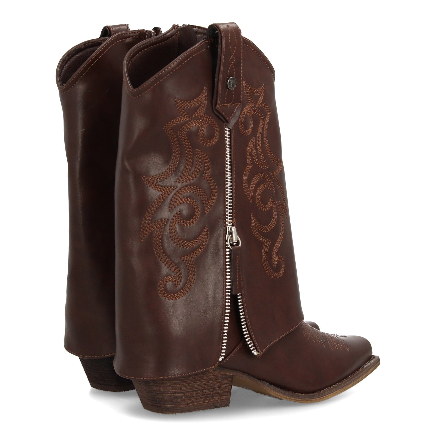 Botas de tacón para Mujer Estilo Cowboy Polaina Comodas y Elegantes con