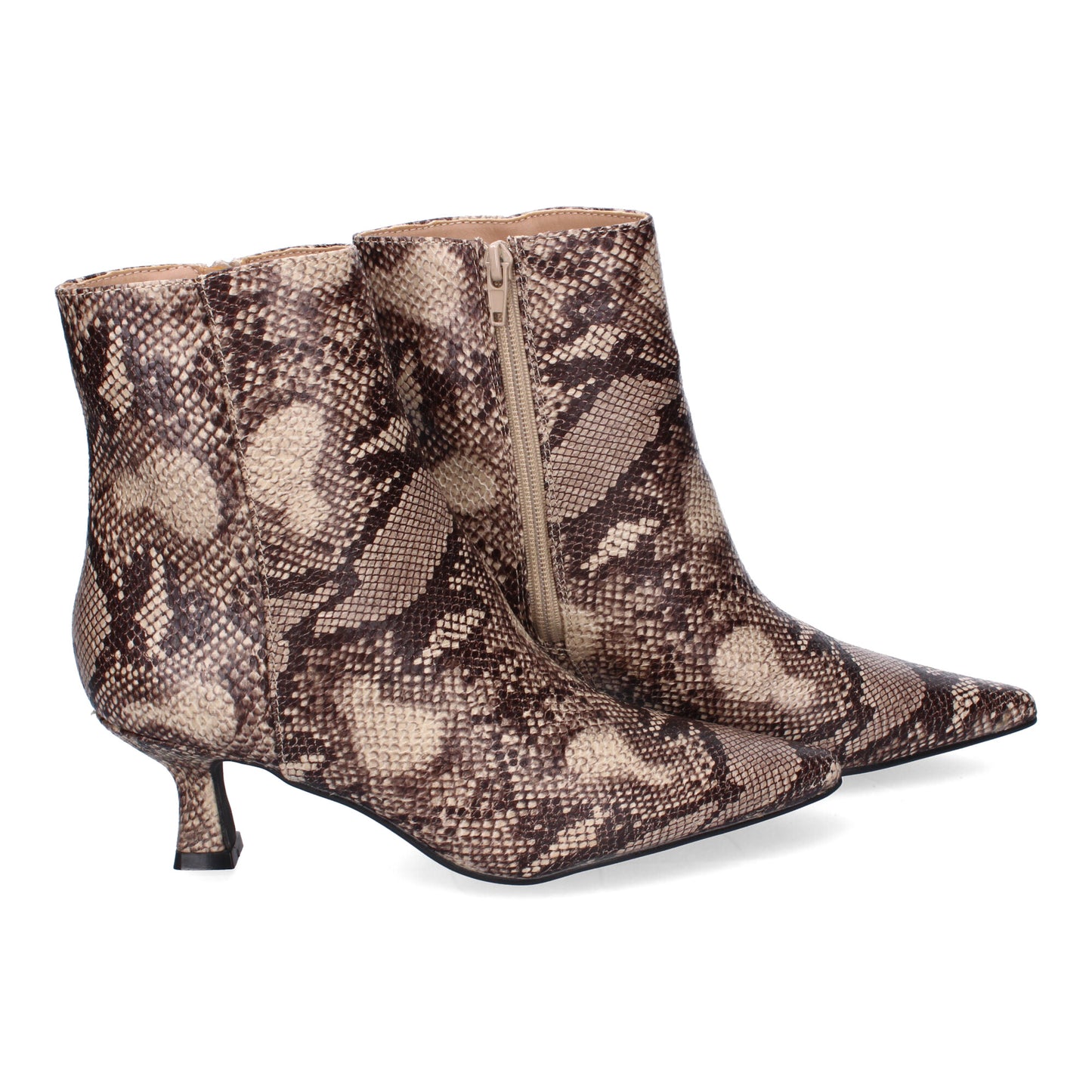 Botin de Tacon para Mujer  Comodo  de Pu