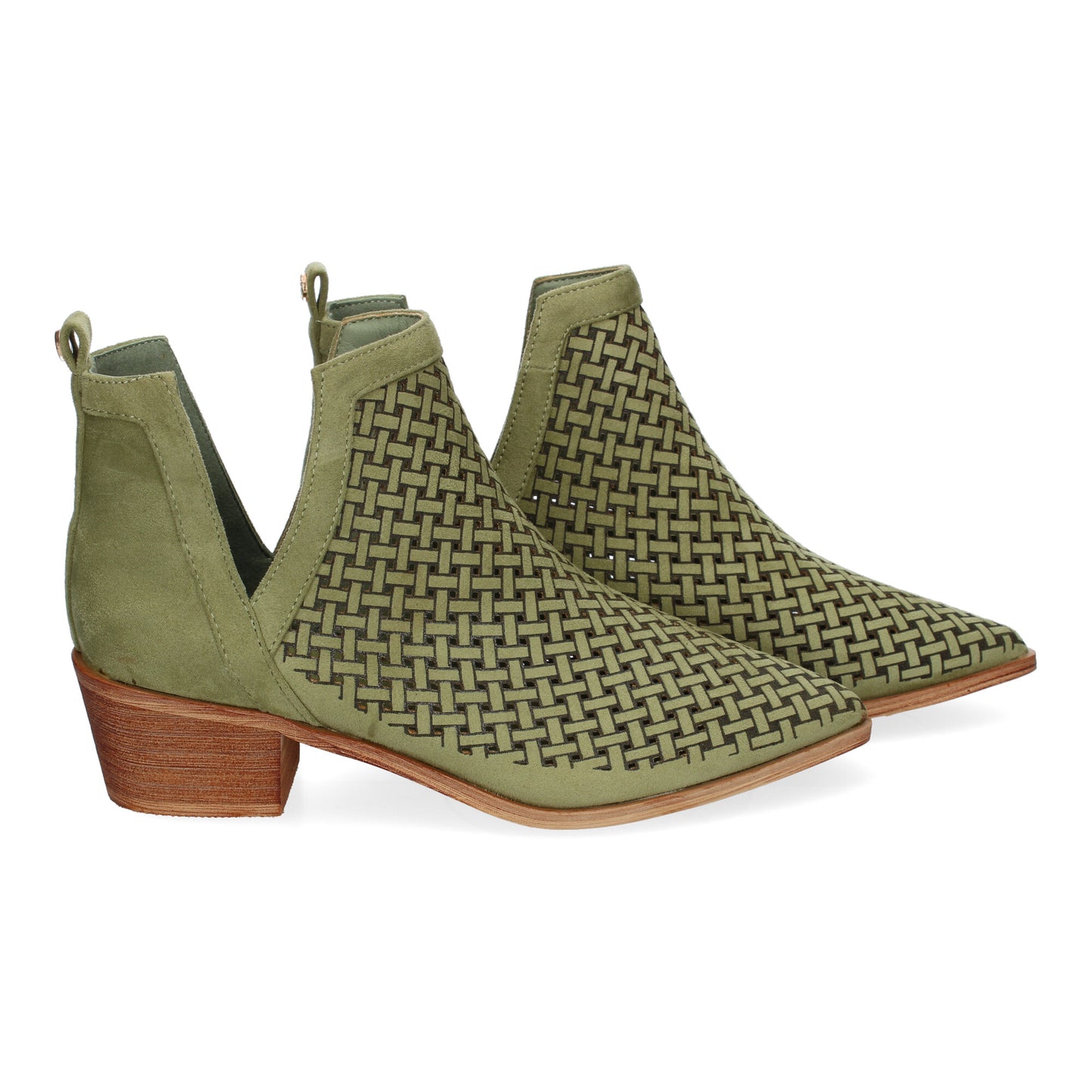 Botines de Mujer Calados  Comodos  diseño Trenzado