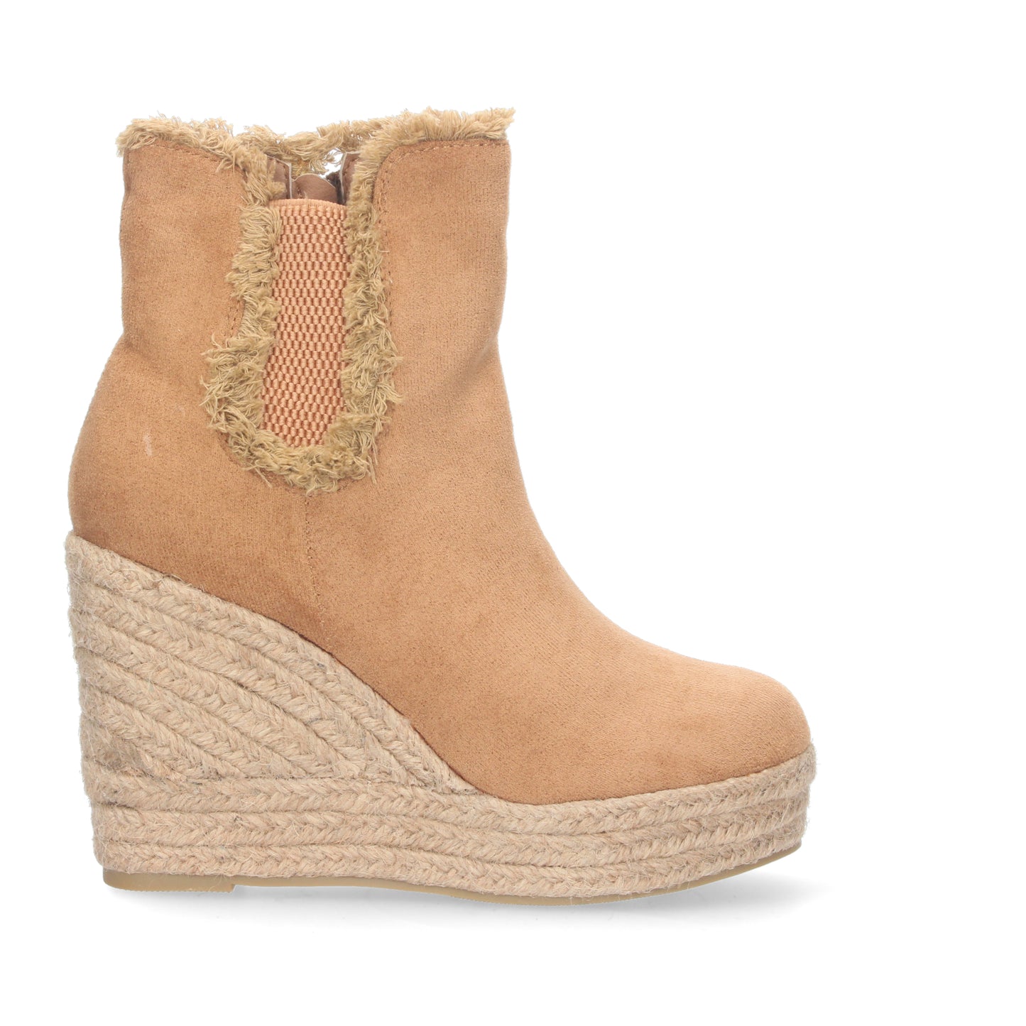 Botin de cuña de yute para mujer  materi