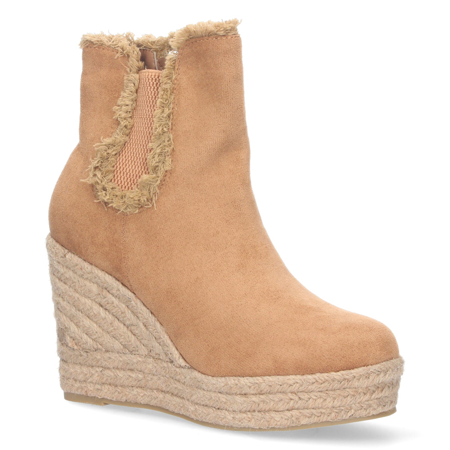 Botin de cuña de yute para mujer  materi