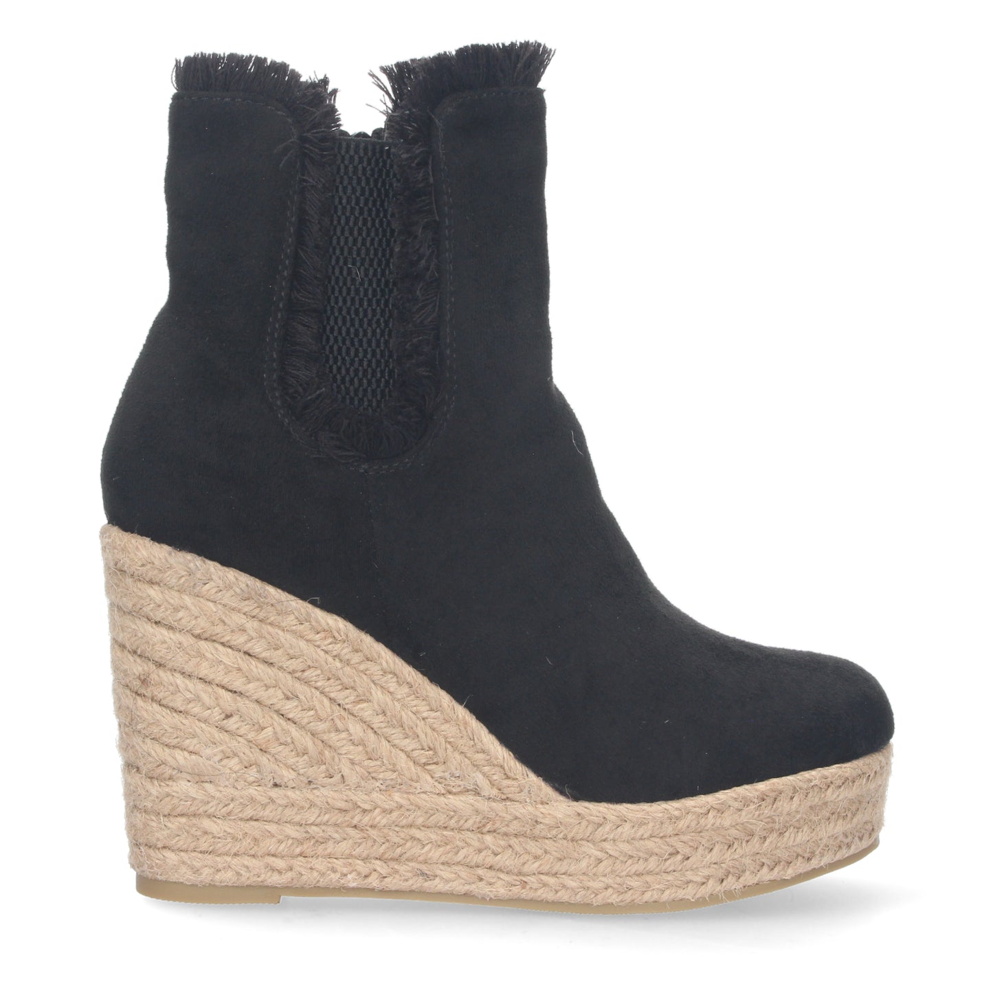 Botin de cuña de yute para mujer materi
