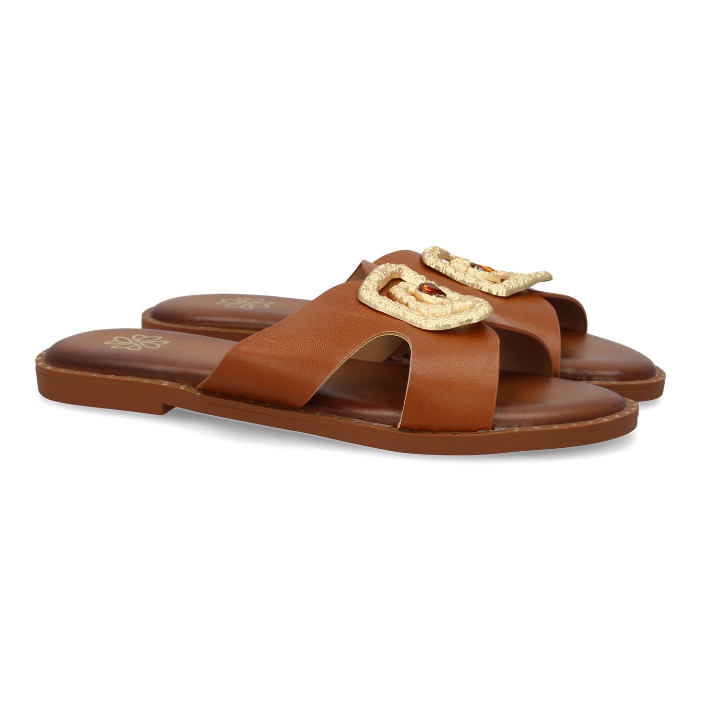 Sandalia plana de mujer  comodas y elegantes  diseño moderno