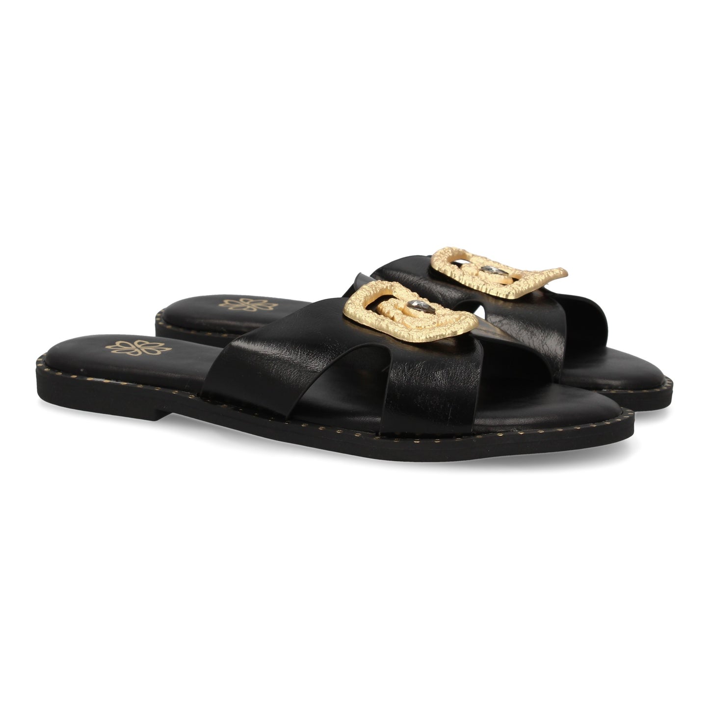 Sandalia plana de mujer  comodas y elegantes  diseño moderno