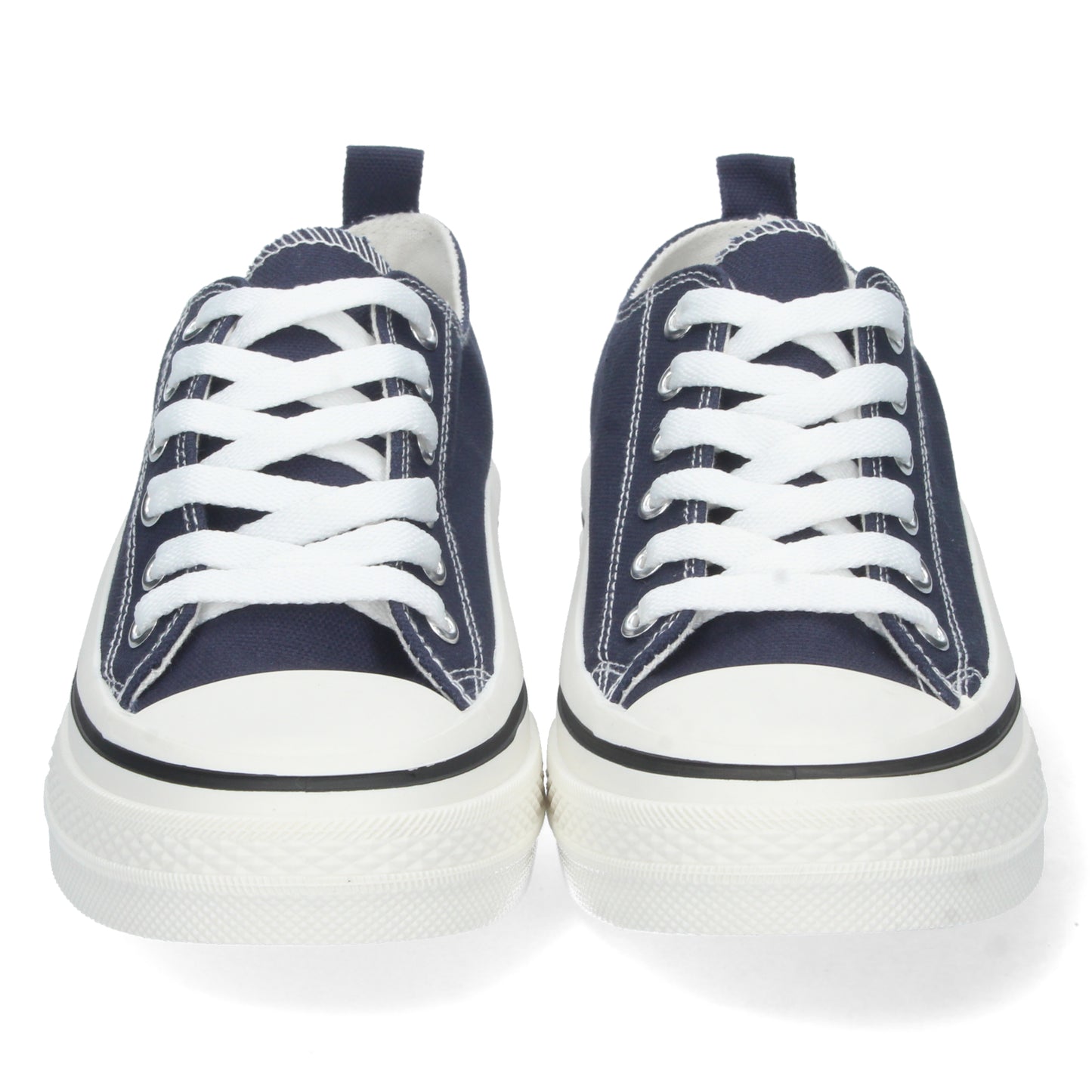 Zapatilla Plana de Mujer Estilo Bamba con Materi