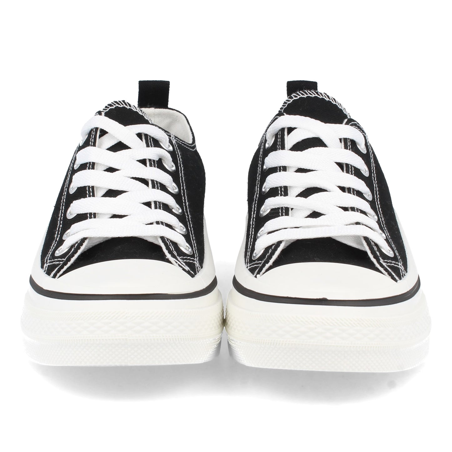 Zapatilla Plana de Mujer Estilo Bamba con Materi