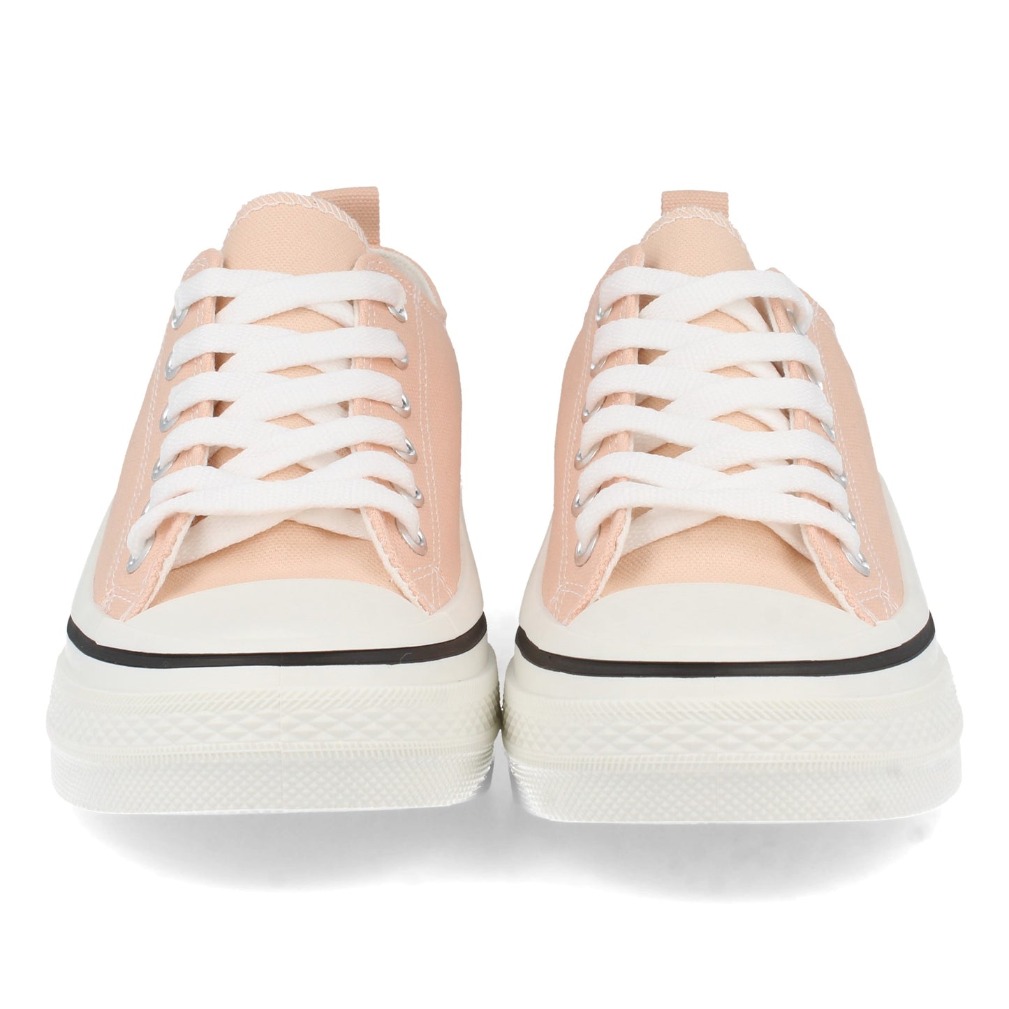 Zapatilla Plana de Mujer Estilo Bamba con Materi