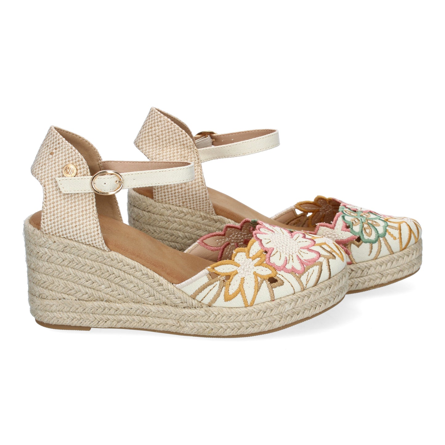 Sandalias Valencianas de cuña para Mujer con Dise�