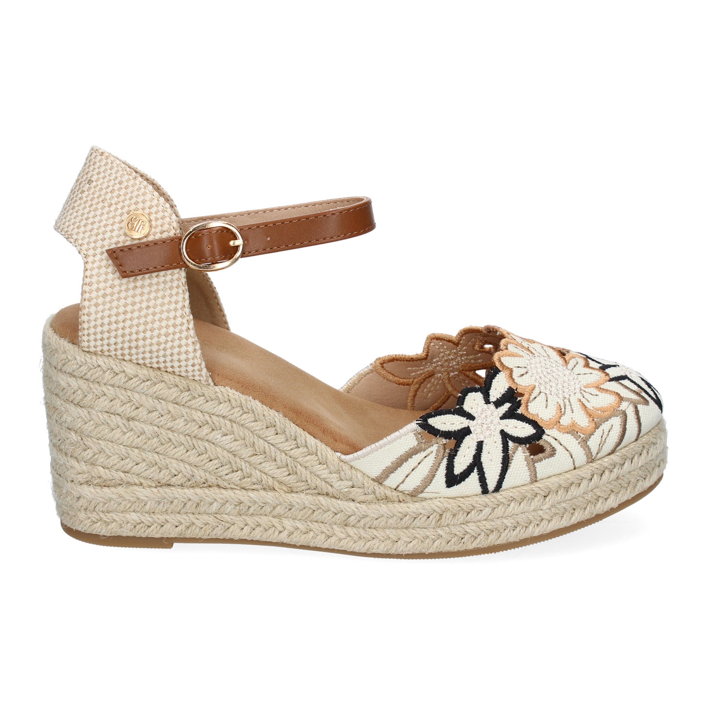 Sandalias Valencianas de cuña para Mujer con Dise�