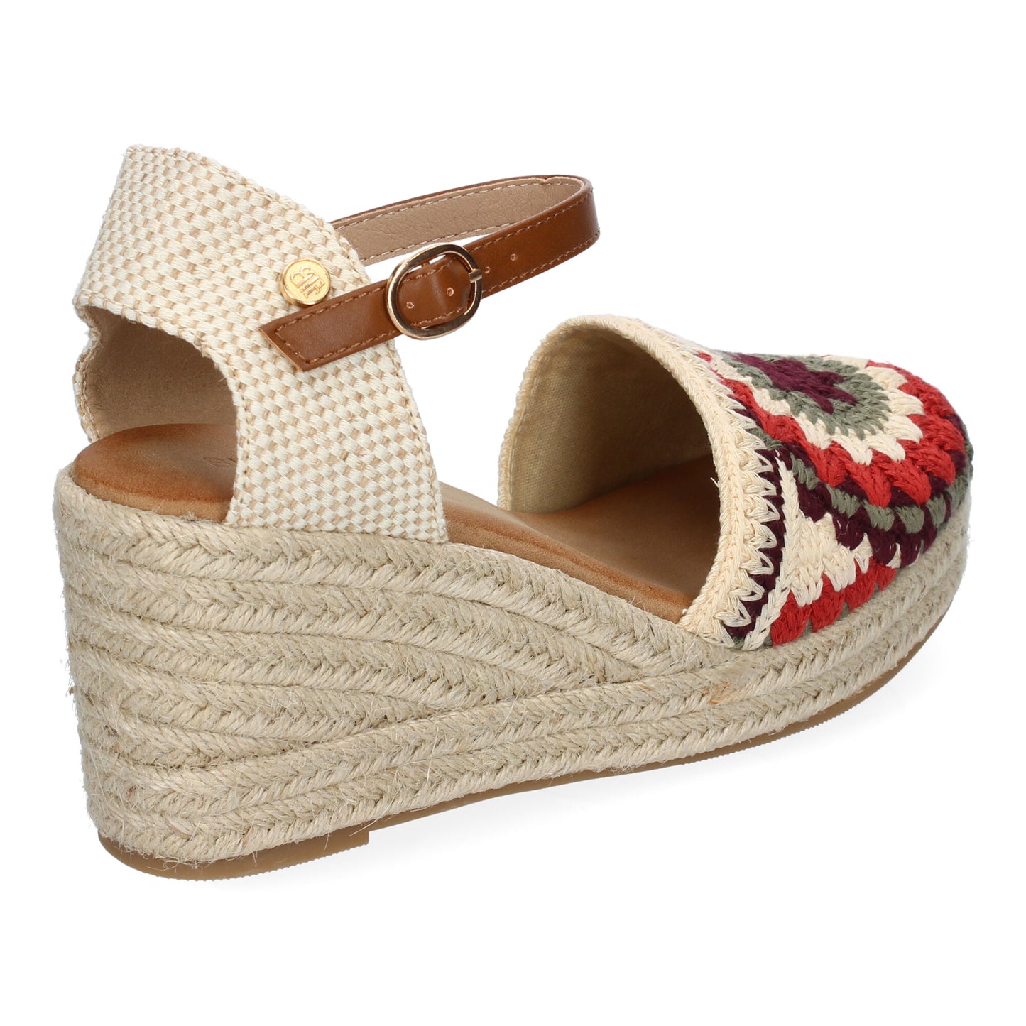 Sandalias Valencianas de cuña para Mujer con Dise�