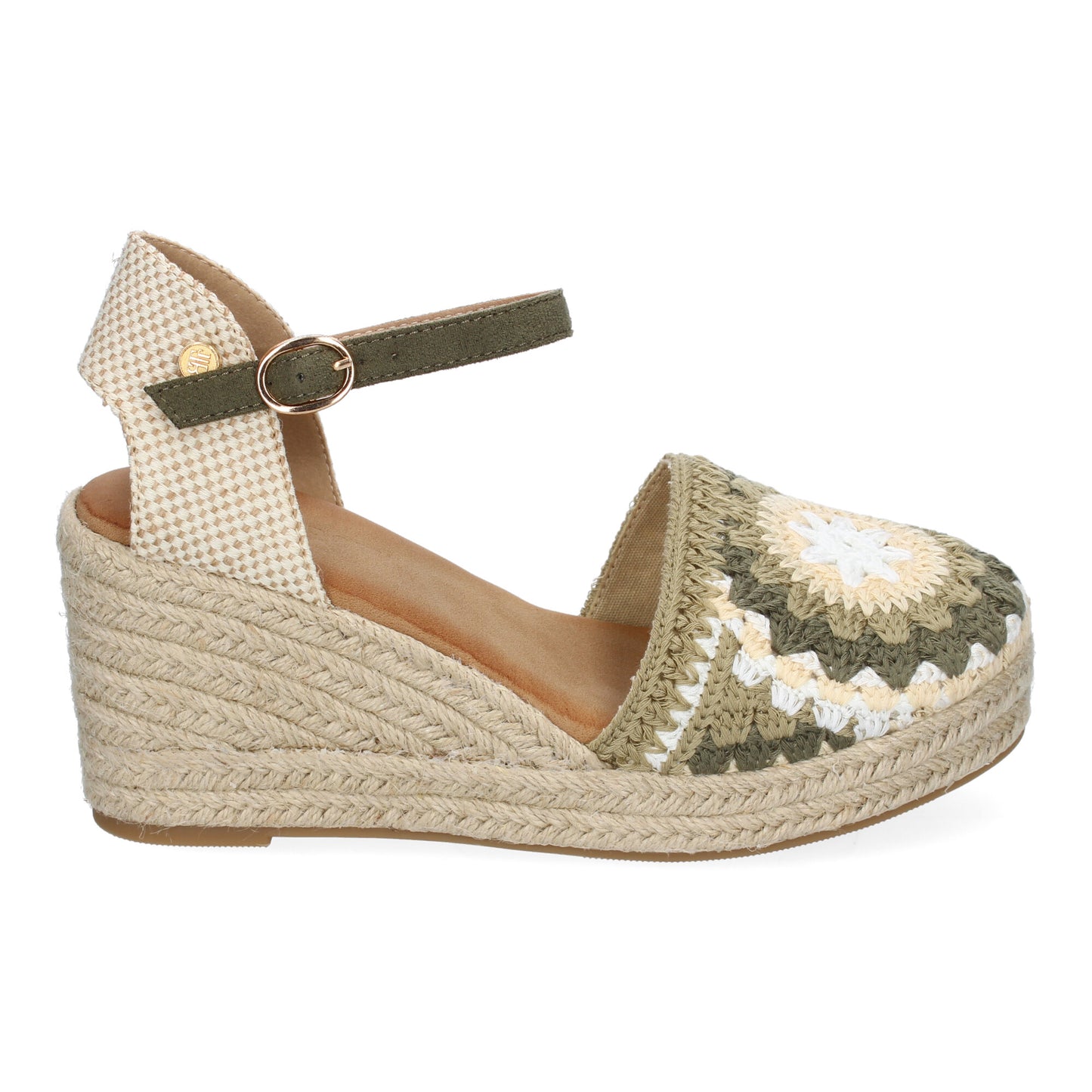 Sandalias Valencianas de cuña para Mujer con Dise�