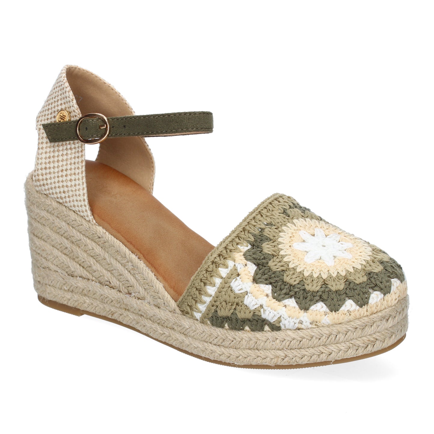 Sandalias Valencianas de cuña para Mujer con Dise�