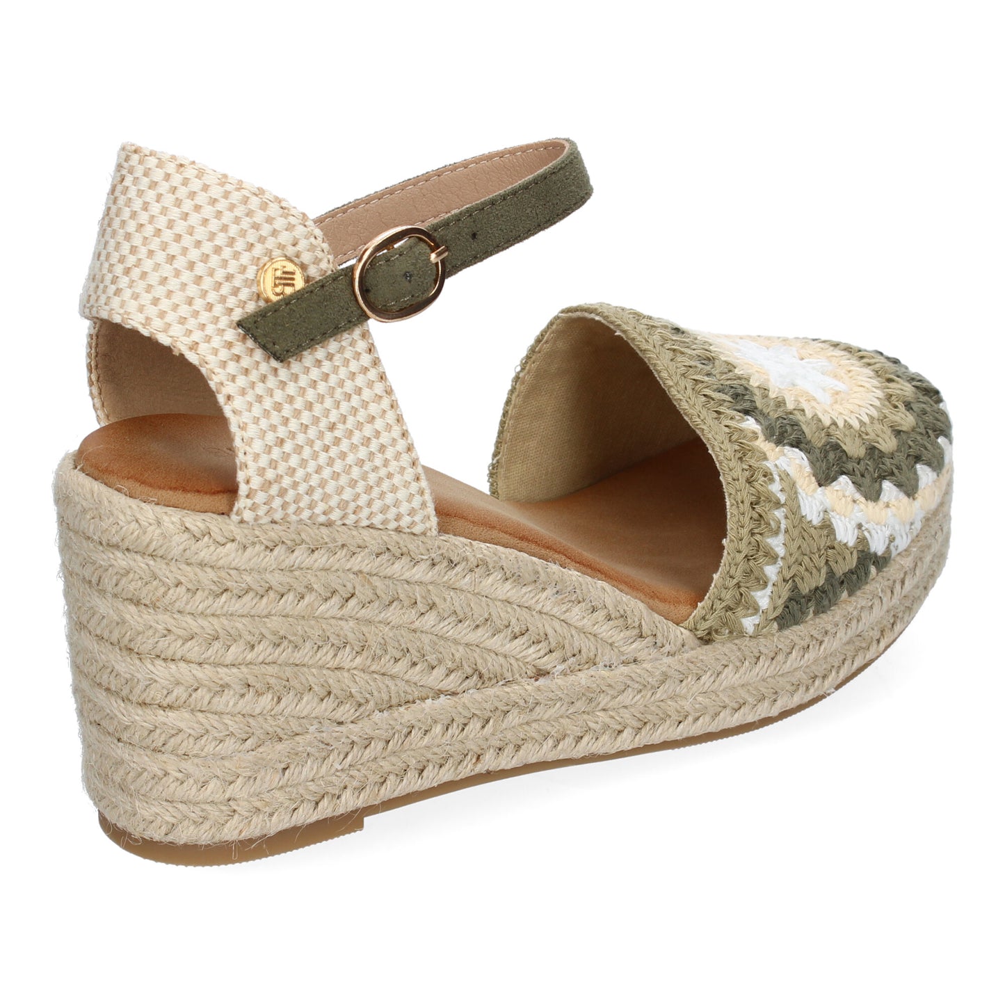 Sandalias Valencianas de cuña para Mujer con Dise�