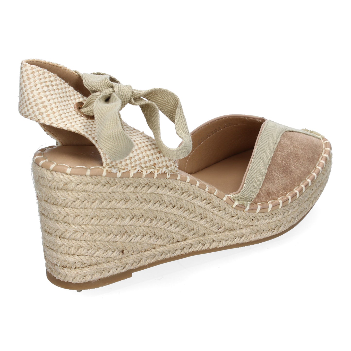 Sandalia de Mujer  Estilo Valenciana de Yute  dise