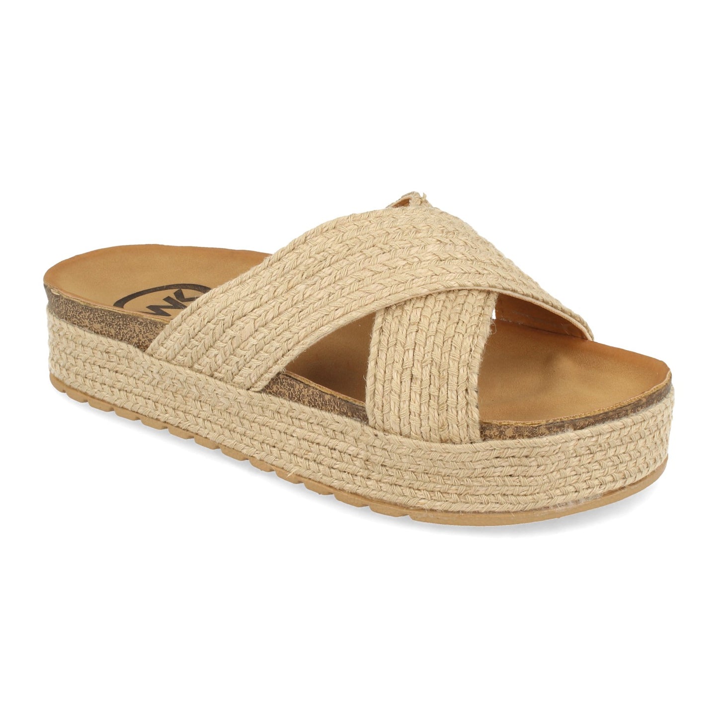 Sandalia Plana para Mujer Forrada de Yu