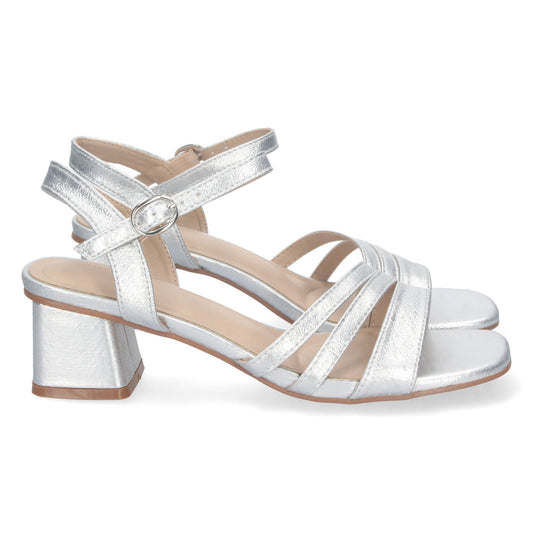 Sandalia de Tacon para Mujer  Comoda  Triple Pala