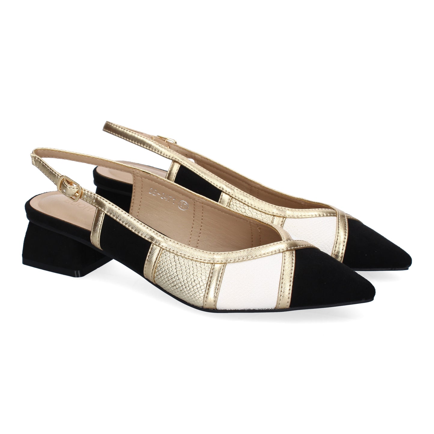 Zapato Plano de Mujer Comodo Estilo Salon de Pu