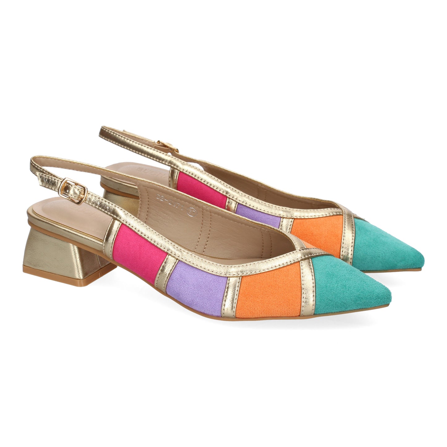 Zapato Plano de Mujer Comodo Estilo Salon de Pu