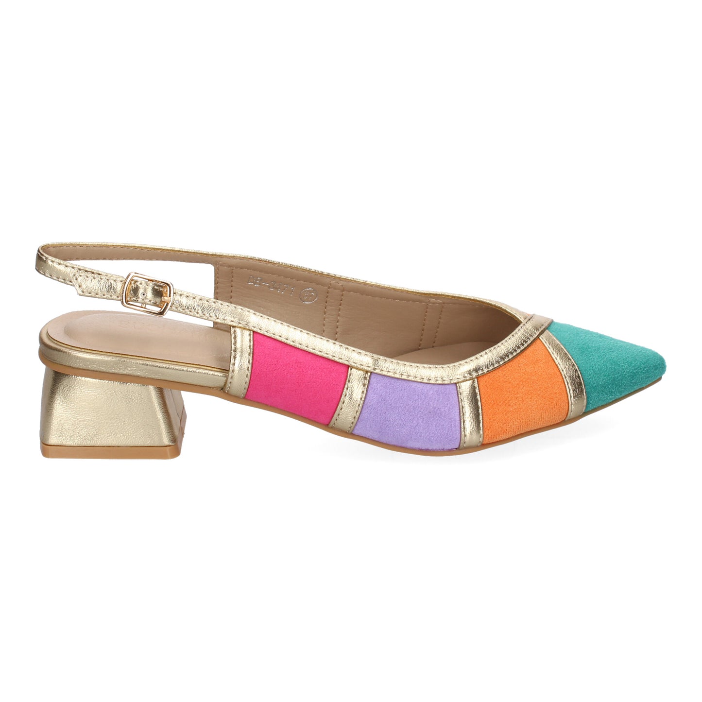 Zapato Plano de Mujer Comodo Estilo Salon de Pu