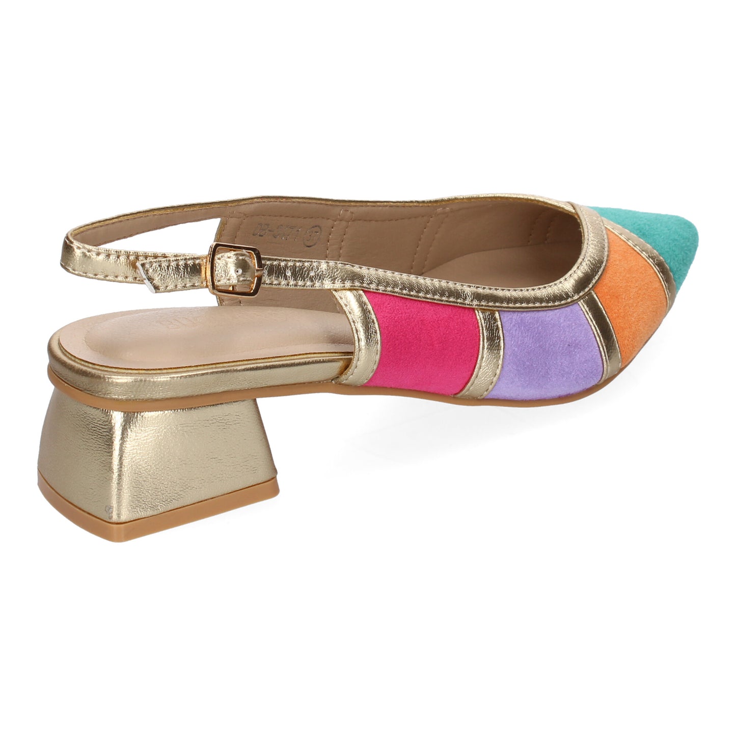 Zapato Plano de Mujer Comodo Estilo Salon de Pu