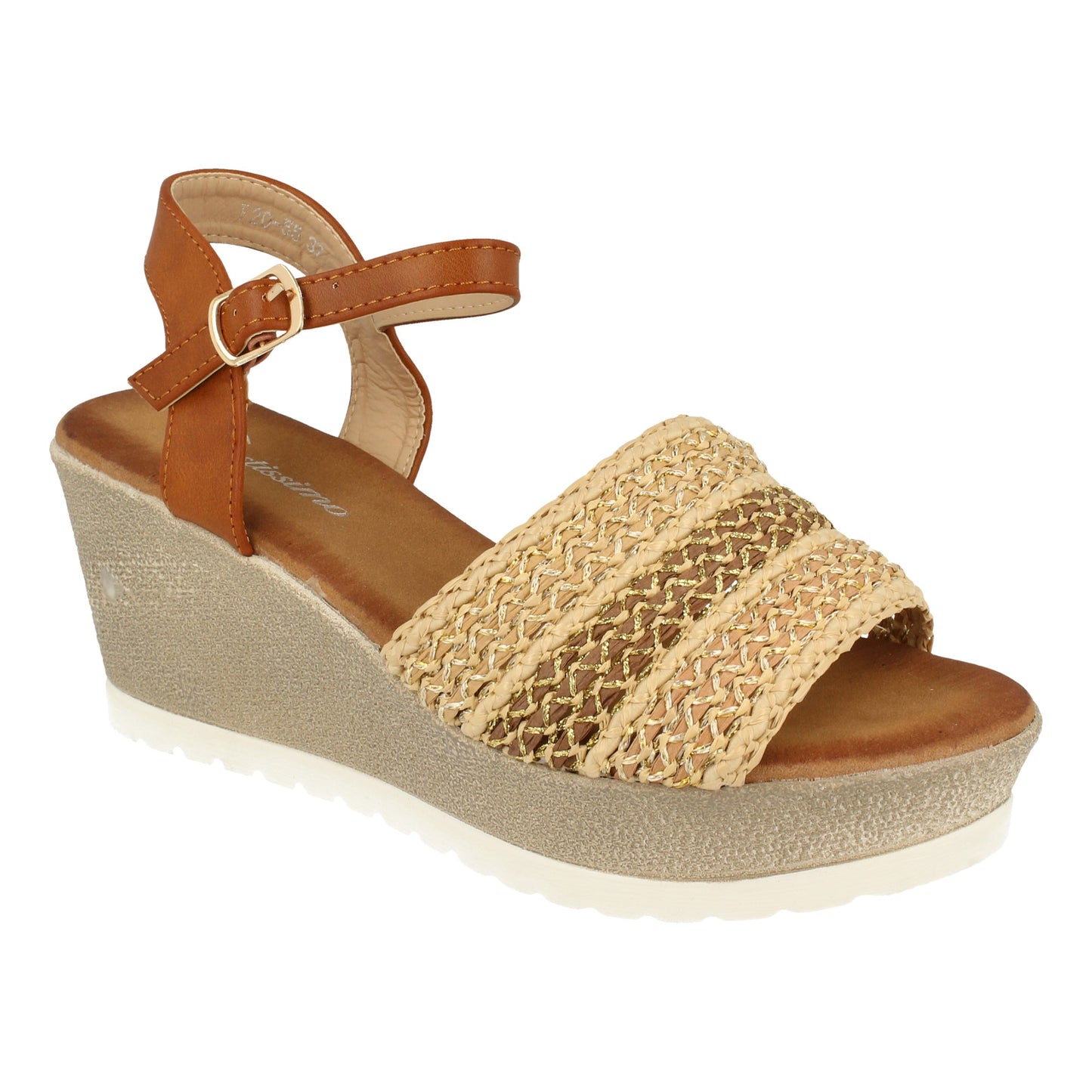 Sandalia de cuña para Mujer Comodas co
