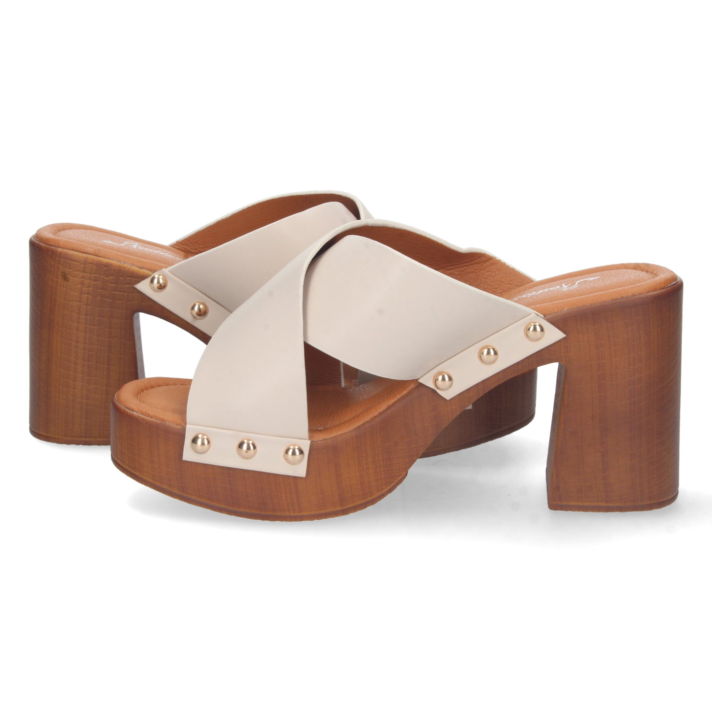 Sandalia de Tacon para Mujer  Comoda  Pl