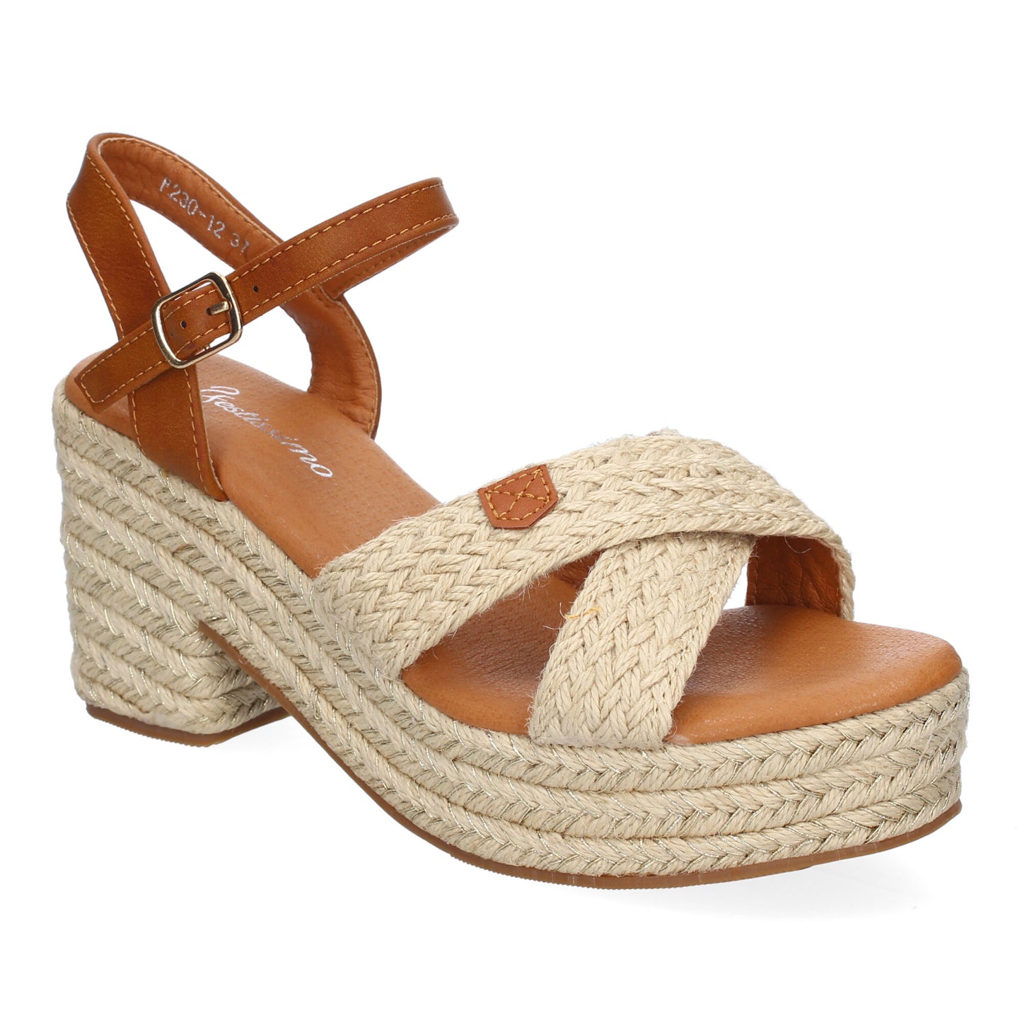 Sandalia de tacón para Mujer  diseño Comodo y Eleg