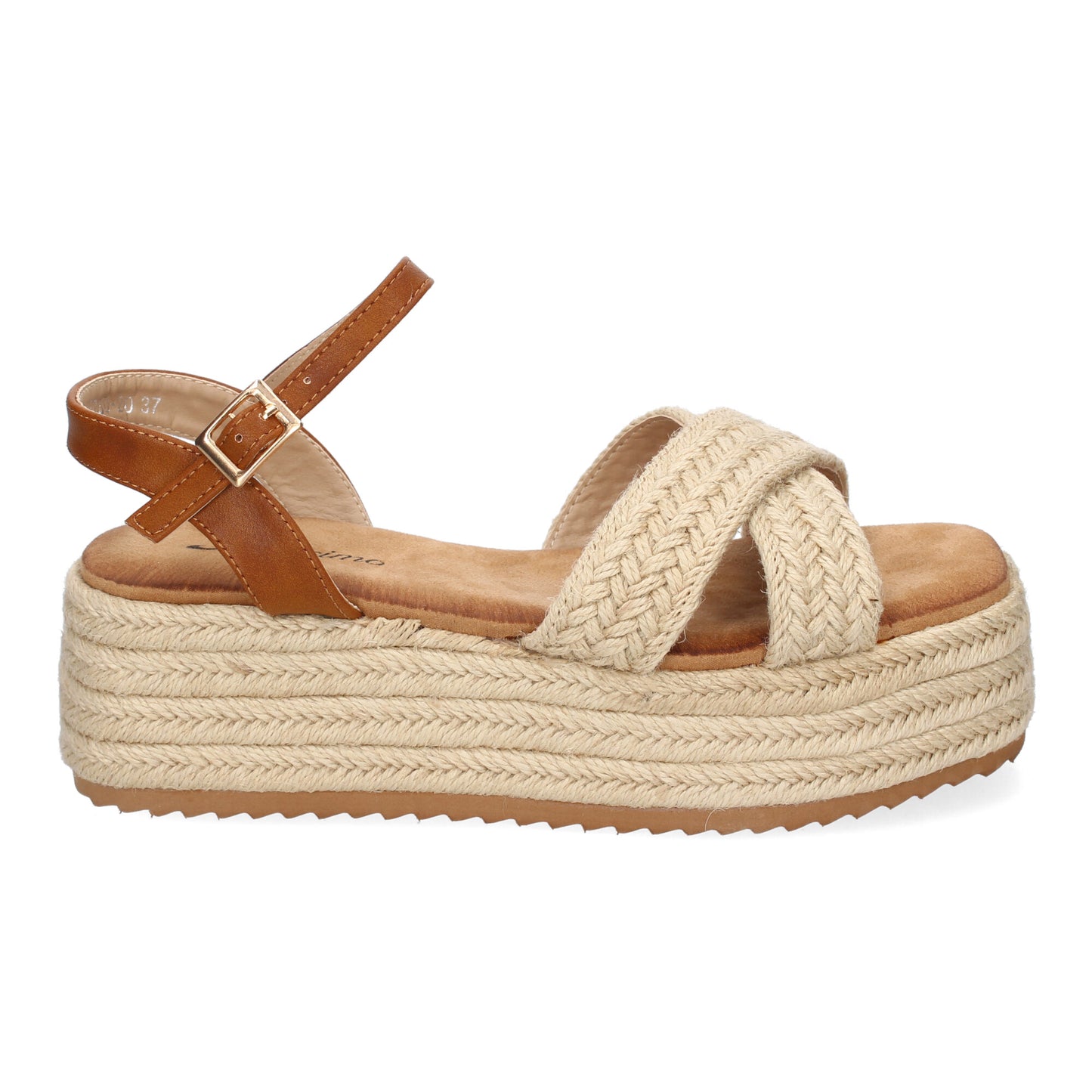 Sandalia de Plataforma de Yute para Mujer  Comodas