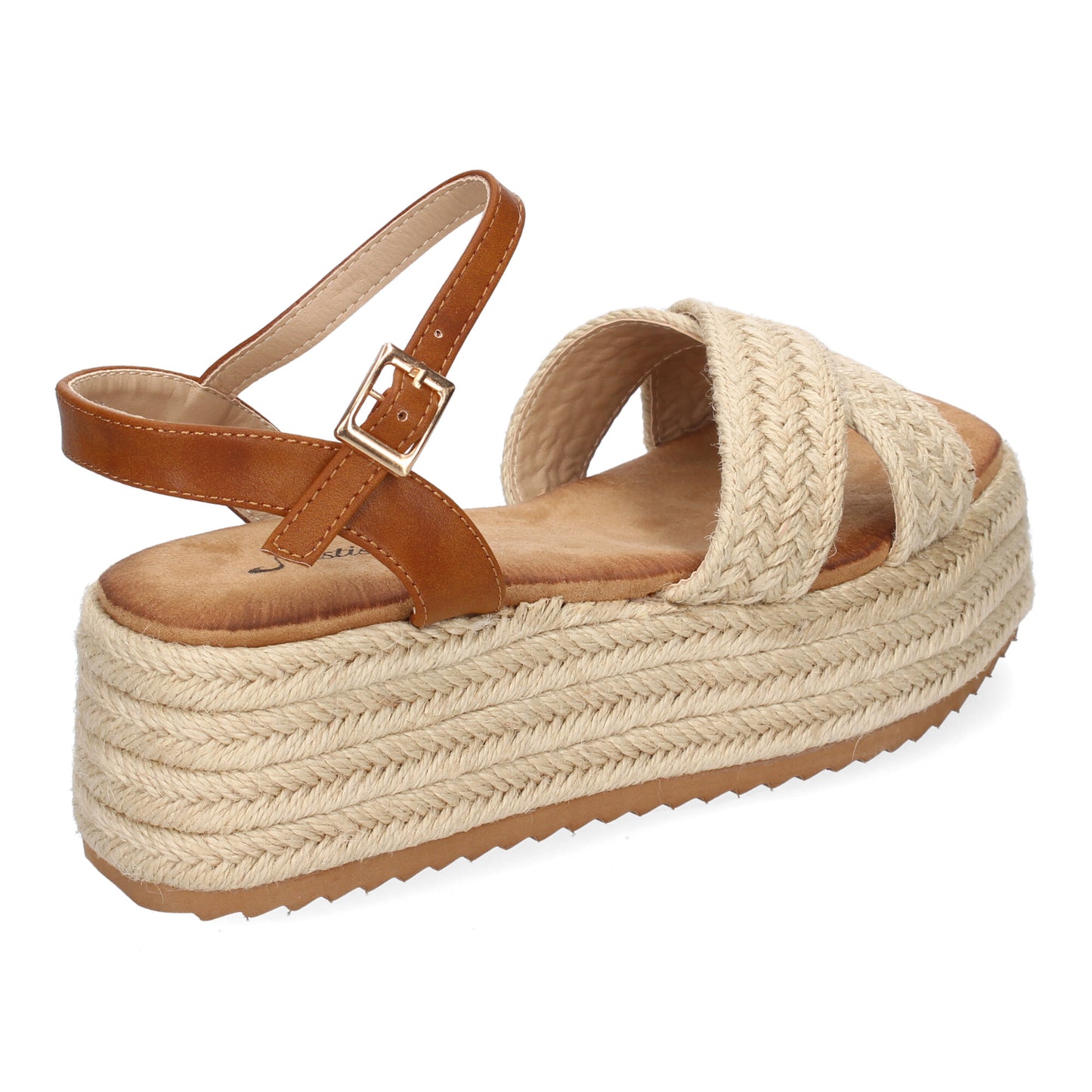 Sandalia de Plataforma de Yute para Mujer  Comodas