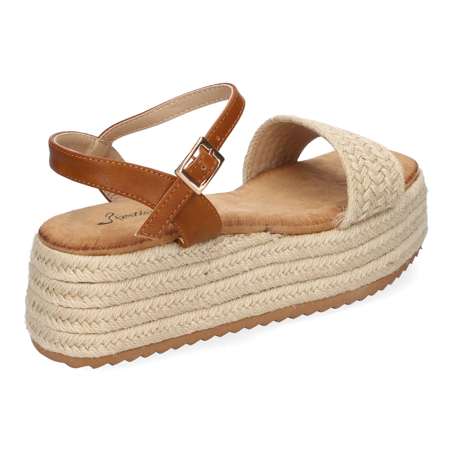 Sandalia de Plataforma de Yute para Mujer  Comodas