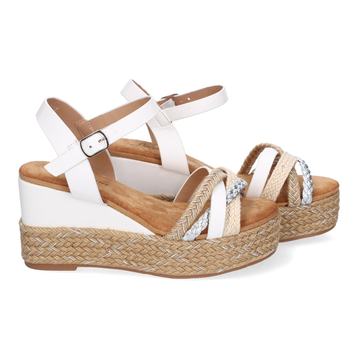 Sandalia de cuña de Yute para Mujer  Comodas y Ele