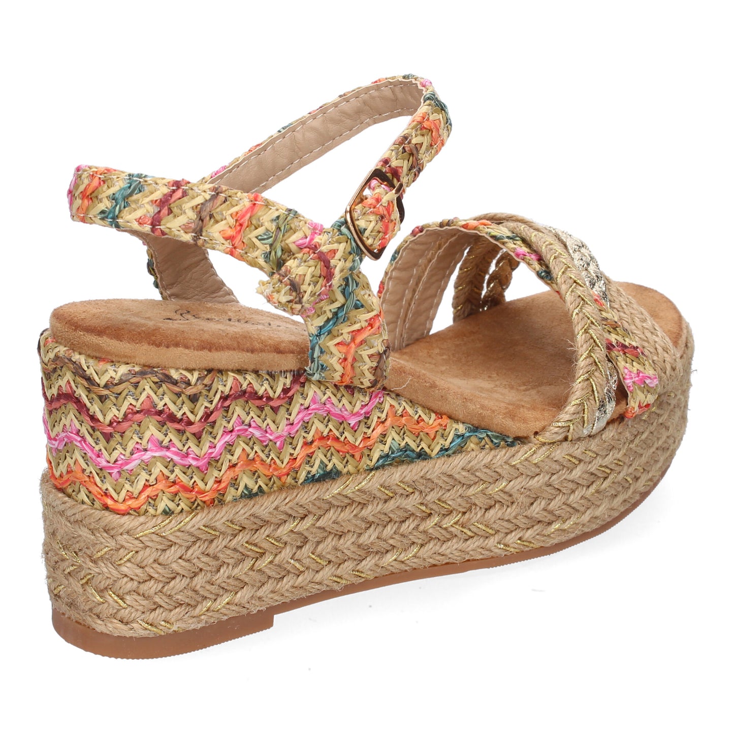 Sandalia de cuña de Yute para Mujer  Comodas y Ele