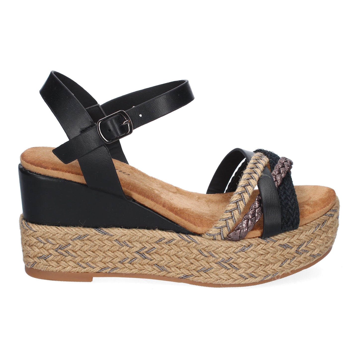 Sandalia de cuña de Yute para Mujer  Comodas y Ele