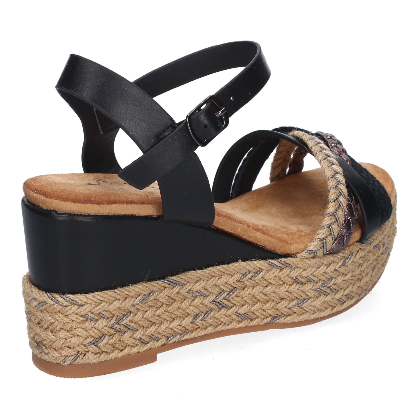 Sandalia de cuña de Yute para Mujer  Comodas y Ele