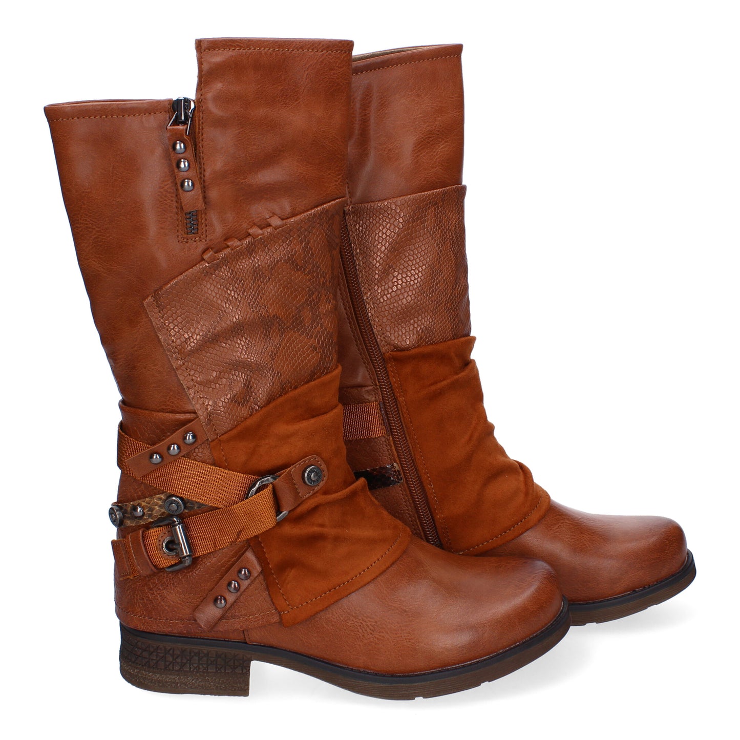 Botas de Mujer Con Detalles de Hebilla y Tiras Dec