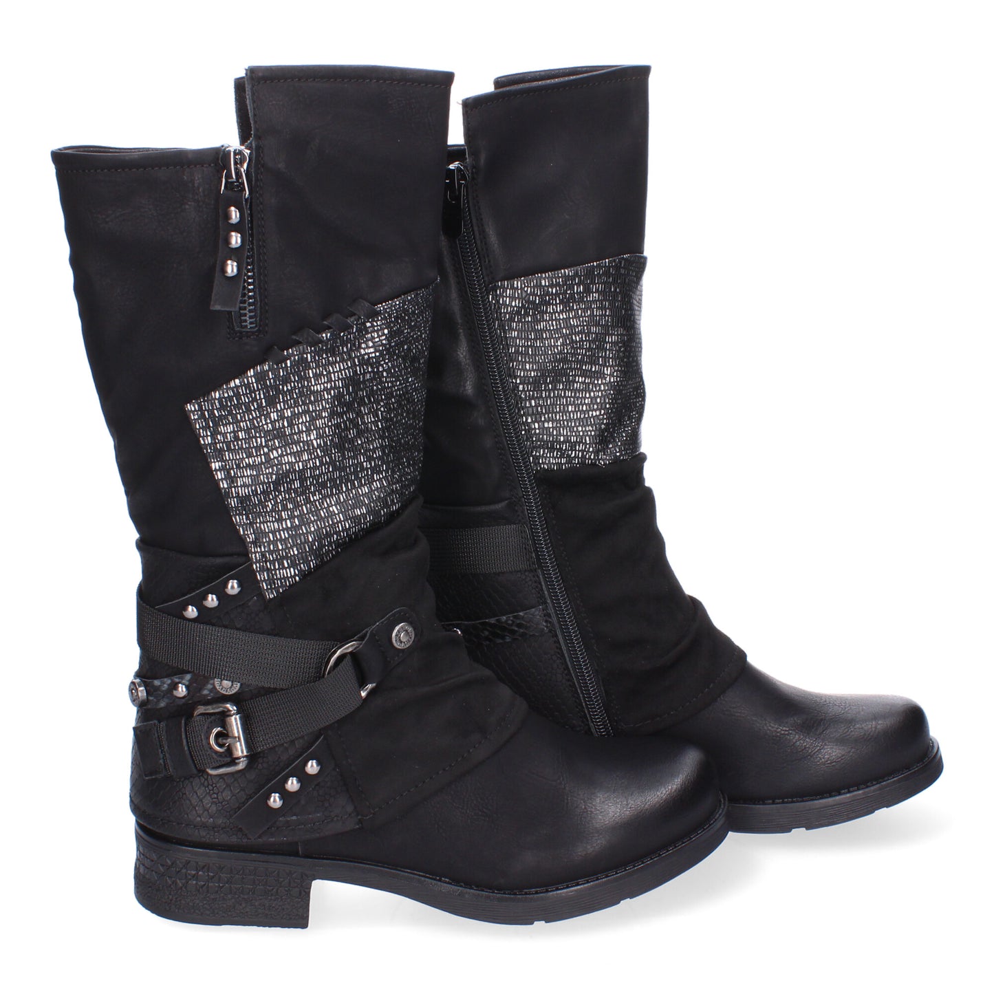 Botas de Mujer Con Detalles de Hebilla y Tiras Dec