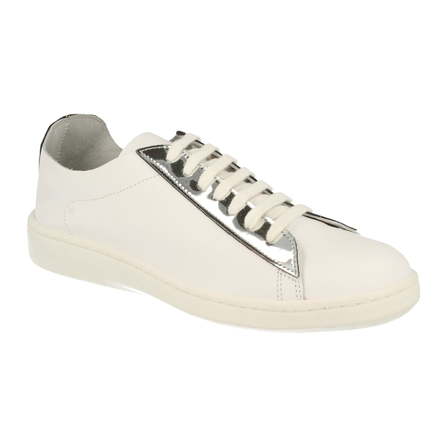 Zapatilla para Mujer Echa de Piel Con