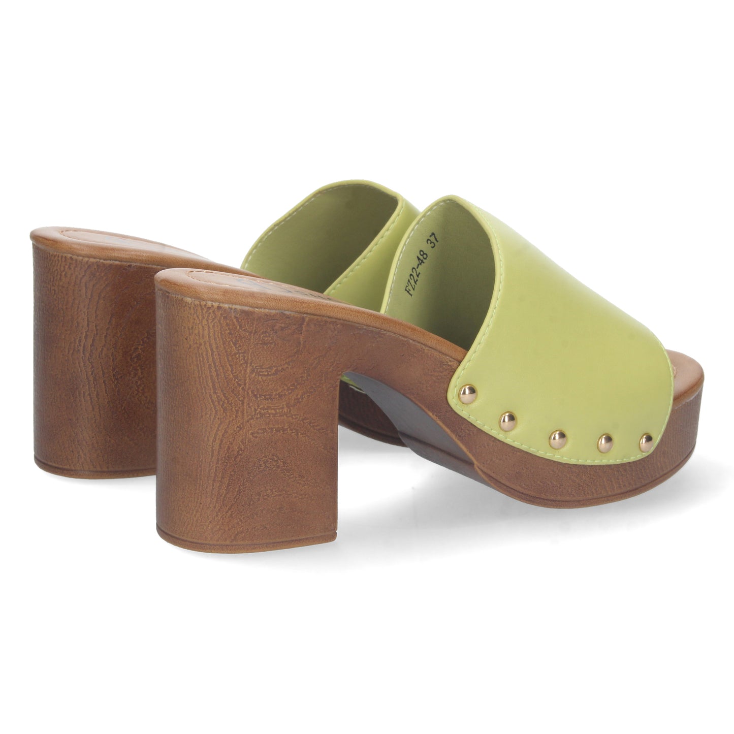 Zueco de Tacon Alto para Mujer Comodo