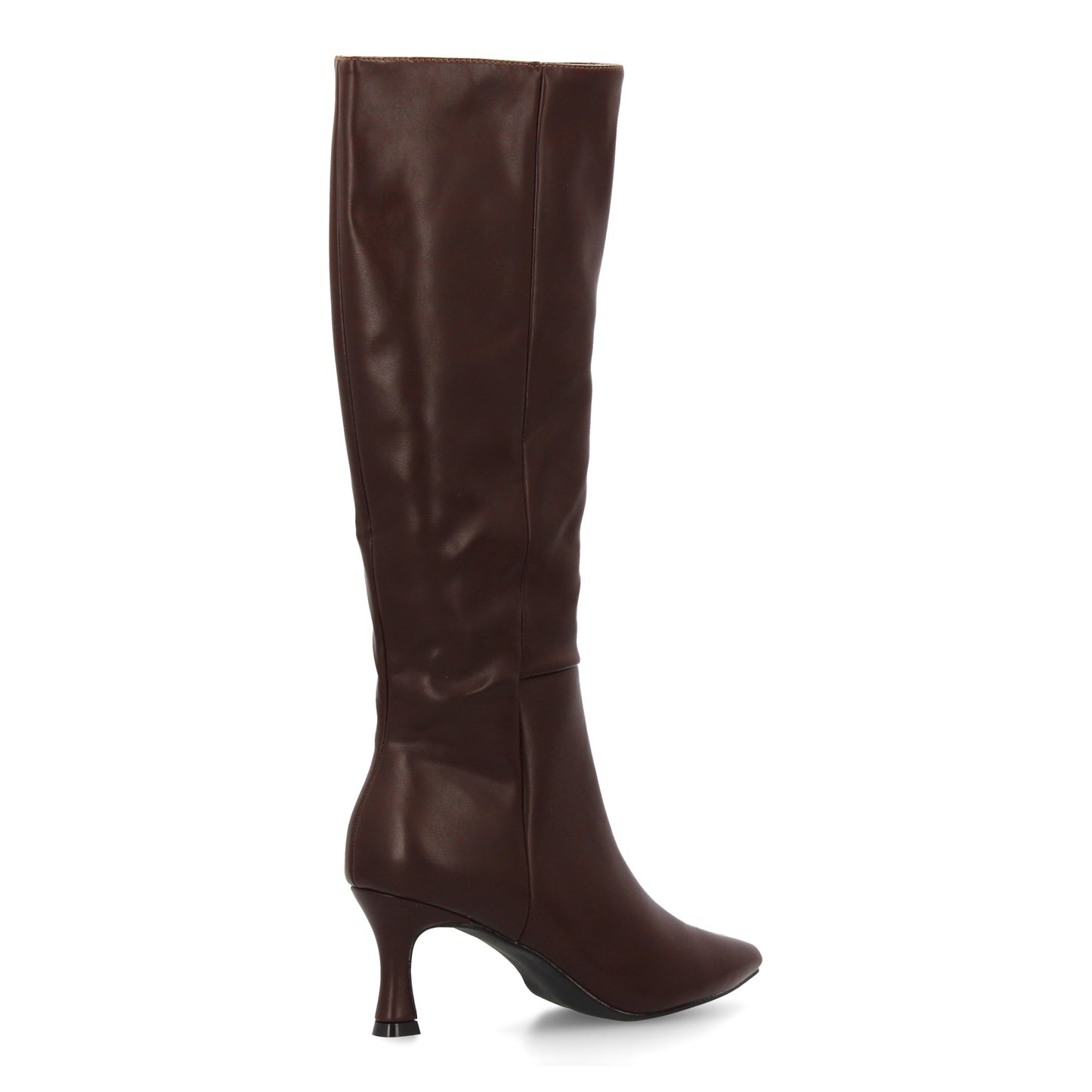 Bota de caña alta con tacón y punta fina con Diseño elegante. Ideal para mujer e