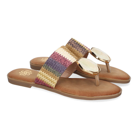 Sandalia Planas de Esclava para Mujer  Comodas y E