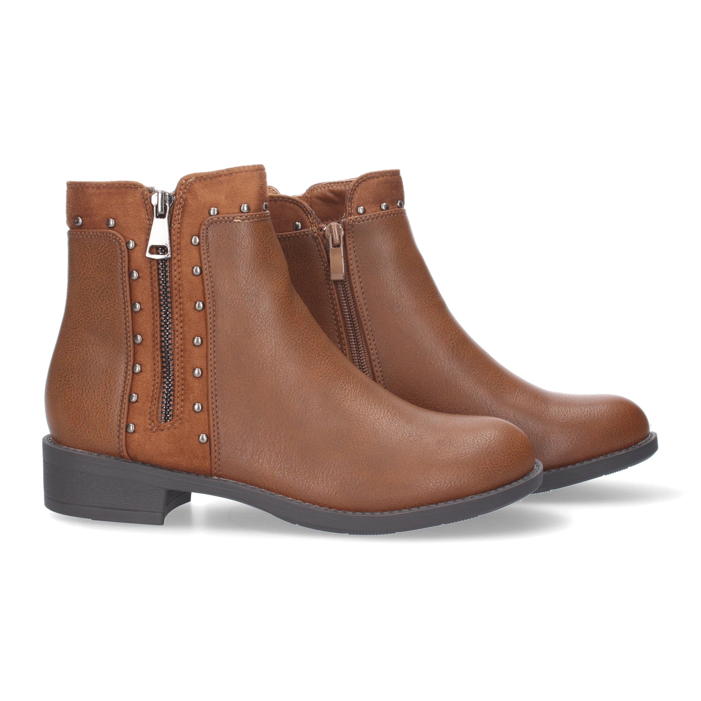 Botínpara mujer con adorno con tachuel